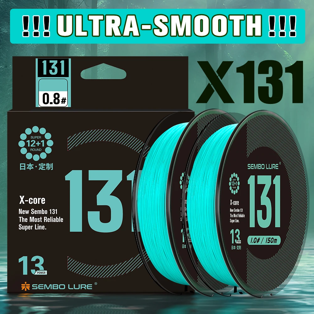 ZUKIBO Sembo 131 Braid Fishing Line Abrasion Resistant