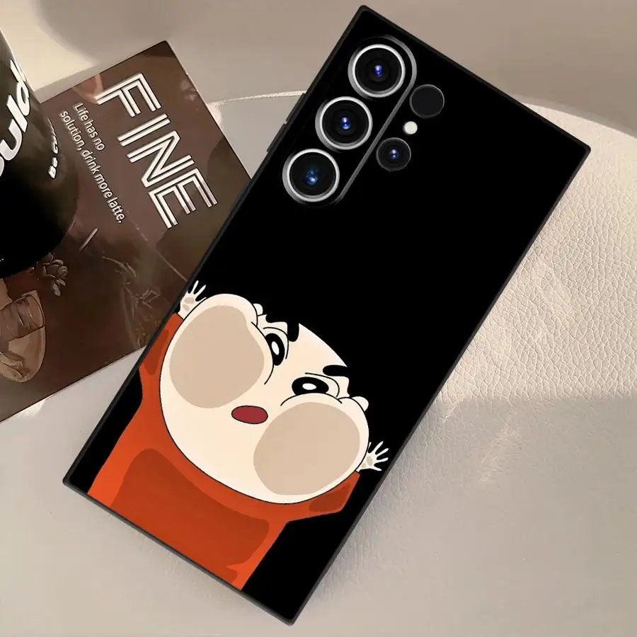 Phone Cover Case with Crayon Shin-Chan Design