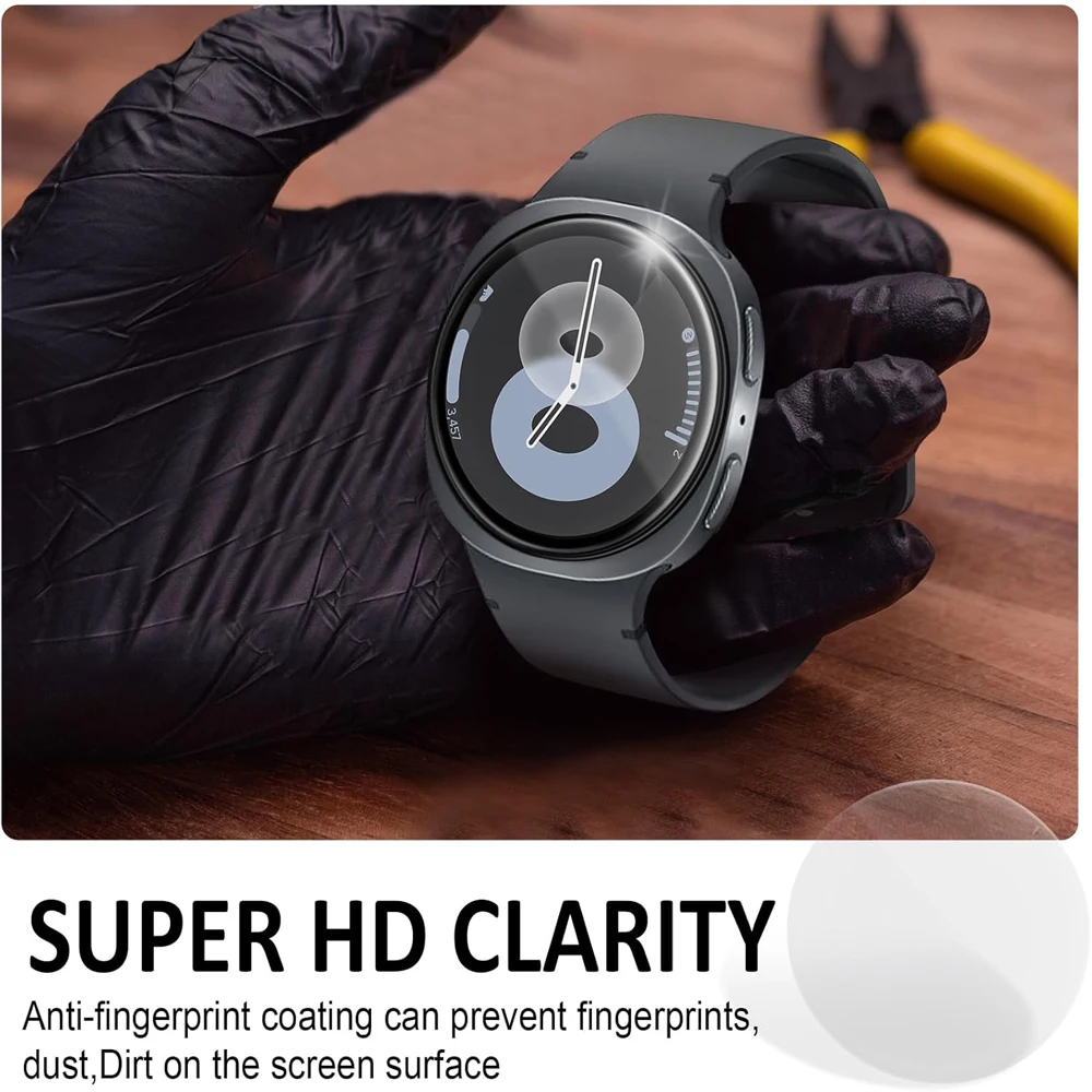 Premium Tempered Glass Screen Protector for Smartwatch - HD Clarity & Maximum Protection
