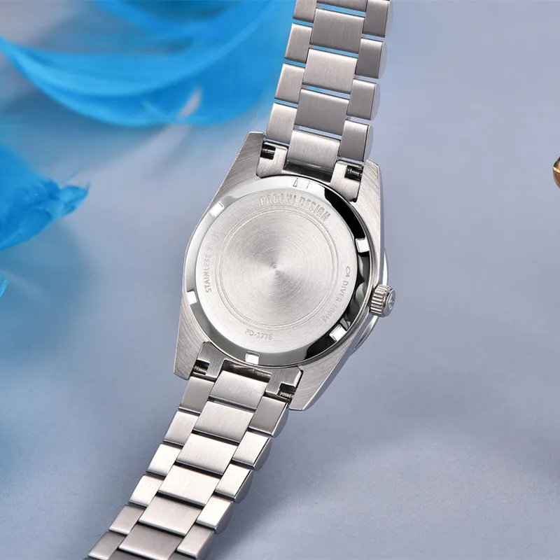 PAGANI DESIGN Ladies Fashion Quartz Watch Luxury Brand Stainless Steel Bracelet Wristwatch for Women 100M Waterproof Reloj Mujer