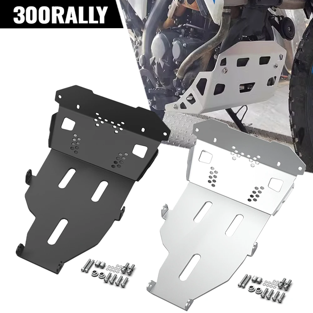 

Motorcycle Accessories Skid Plate Bash Frame Guard Protection Cover Fit For Loncin Voge Valico 300 Rally 300Rally 2023 2024 2025