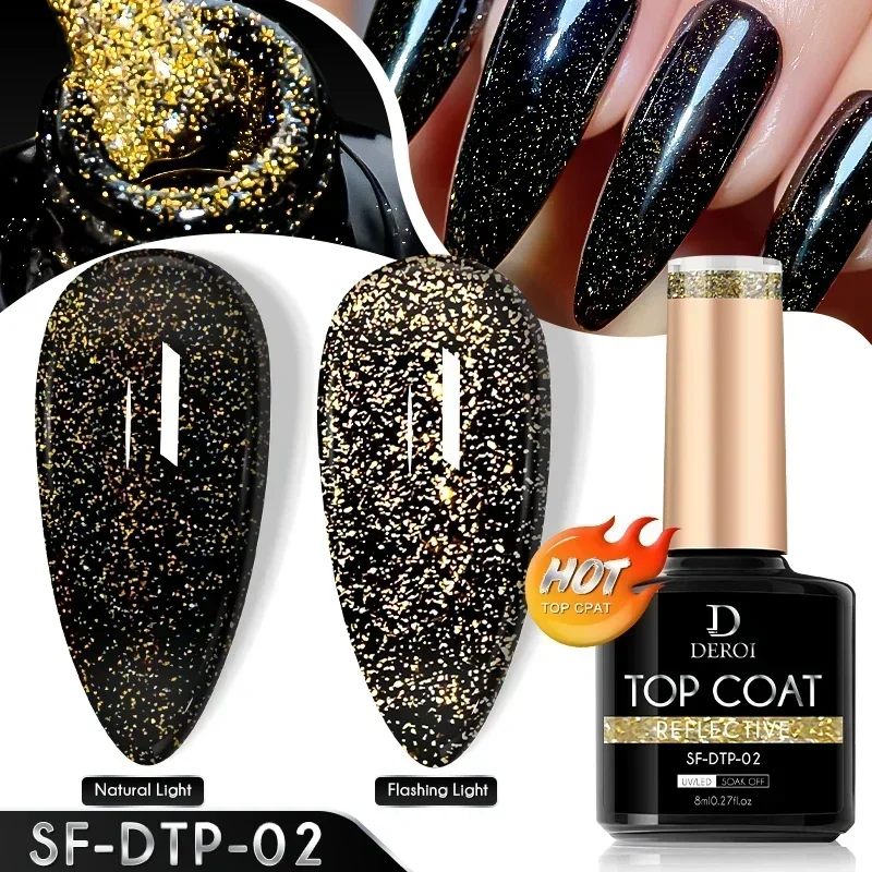 CNails No Wipe Gel Top Coat Clear Gel Base Coat Varnish Soak Off Flash Top Coat UV/LED Nail Art Accessories Matte Nail Polish 2