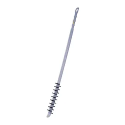 Ultra - Efficient Deep Cleaning Brush with Extra - Long Handle and Sponge Bristles (DARK GRAY)