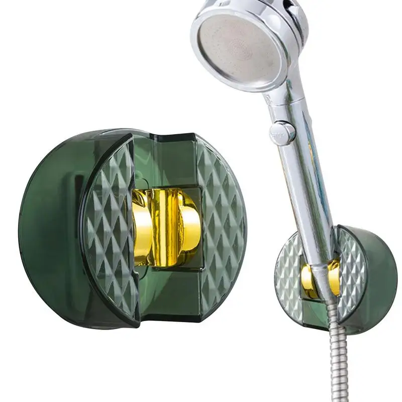 

Wall Mount Shower Bracket Showerhead Spray Bracket Mount Bath Head Holder With Angle Adjustable Shower Wand Shower Hose Holder