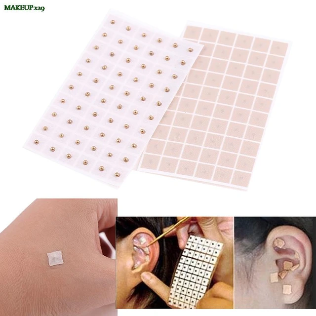 100-200pcs Ear Care Seeds Acupuncture Auricular Disposable Ear Stickers  Massage Therapy Needle Patch Auricular Auriculotherapy - AliExpress