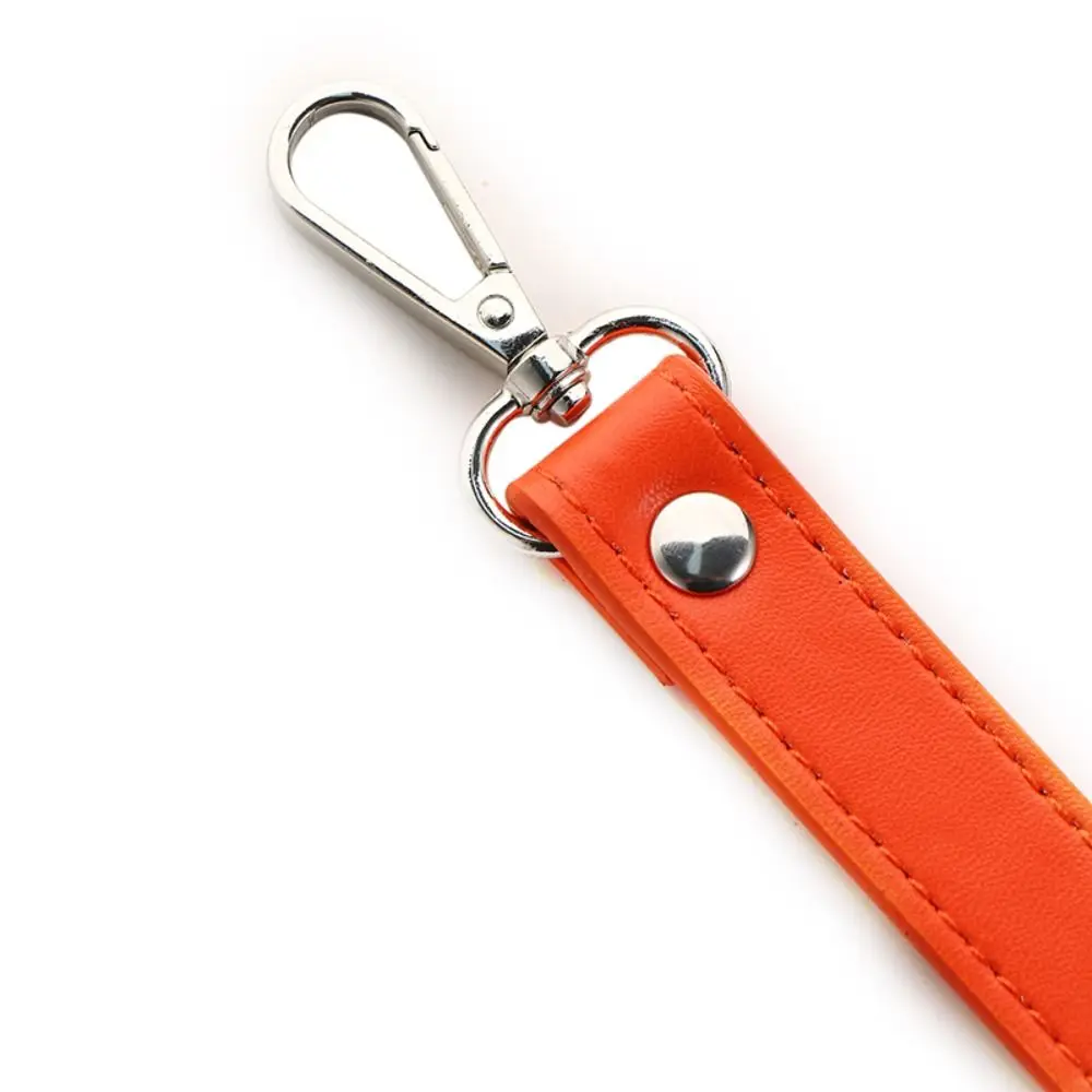 Bag Accessories 36cm Leather Short Bag Strap DIY Hardware Handbag Purse Straps Replacement 18mm Wide Shoulder Strap