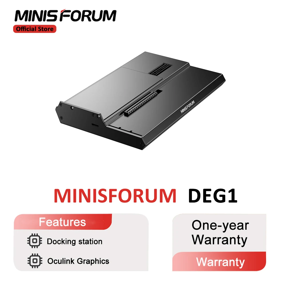 MINISFORUM DEG1 外部 GPU ドックステーションサポート ATX SFX