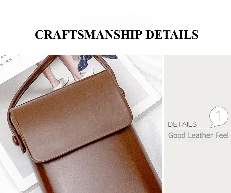 Handytasche für Damen, Umhängetasche, 2026, neue Herbst- und Wintermode, vielseitige koreanische Minitasche für Damen, leicht – Detail 4