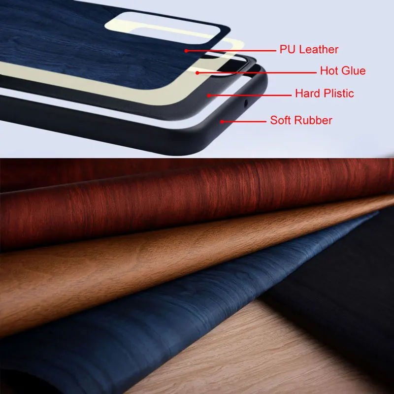 대나무 나무 패턴 가죽 케이스, Google Pixel 5 5A 4A 4 XL 5G Funda Coque 후면 커버, Google 4a 4 xl 5 5a 휴대폰 케이스