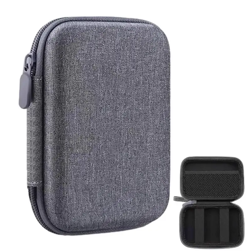 

Ear Plug Carrying Case Portable Storage Case For Data Cable Headphone Organizer Wired Headset Storage Bag Coin Pouch Mini Key