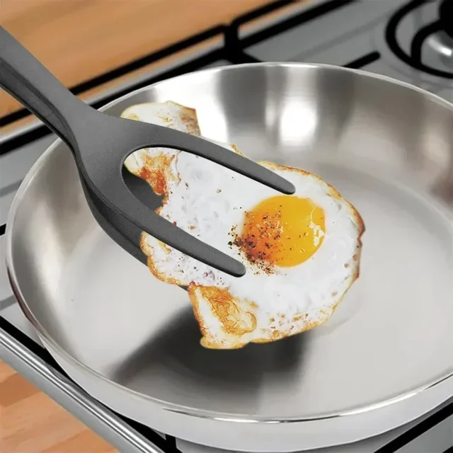 2-in-1 Flip Tongs & Spatula 1