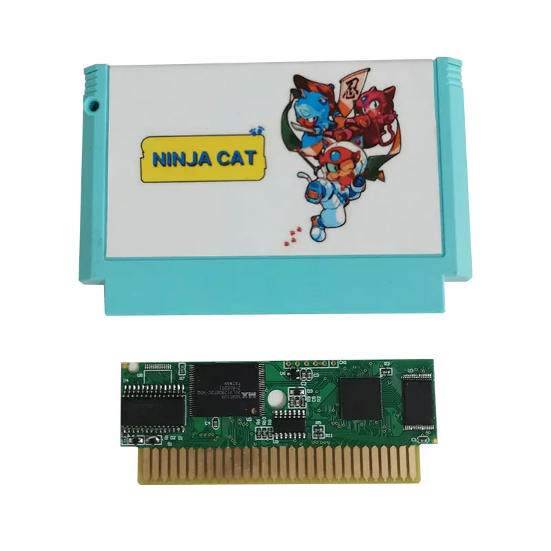 

Игровой картридж NinjaCat для 60 pin 8 Bit FC