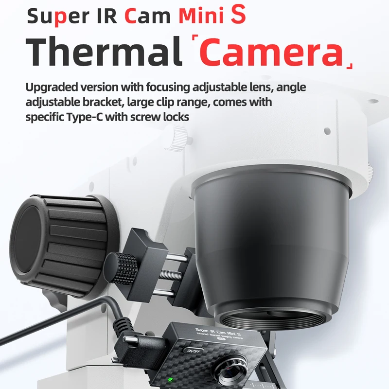 QIANLI MEGA-IDEA Super IR Cam Mini S Thermal Imaging Camera PCB Short Circuit Quick Diagnosis Motherboard For Microscope images - 6
