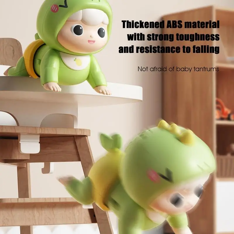 Crawling Toys Baby Electric Crawling Toy with Sound and Music Baby Electronic Pets Musical Toys Educational Toddler Moving Toy 2
