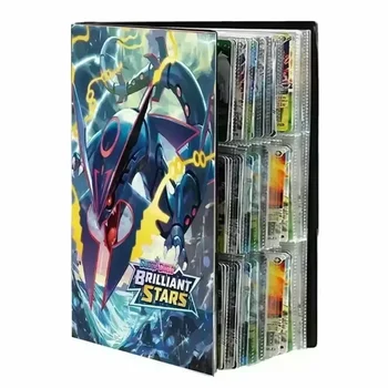 540PCS Trading Card Binder  Anime  Dragon Theme Collector's Album with Protective Sleeves Gift for Card Game Enthusiasts 1