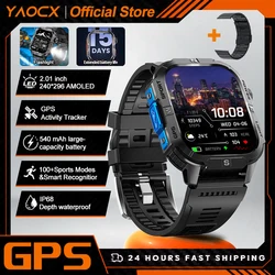 Premium HD Screen Smart Watch with Advanced Positioning and Sport Tracking - Sport (Black Bamboo Steel B)