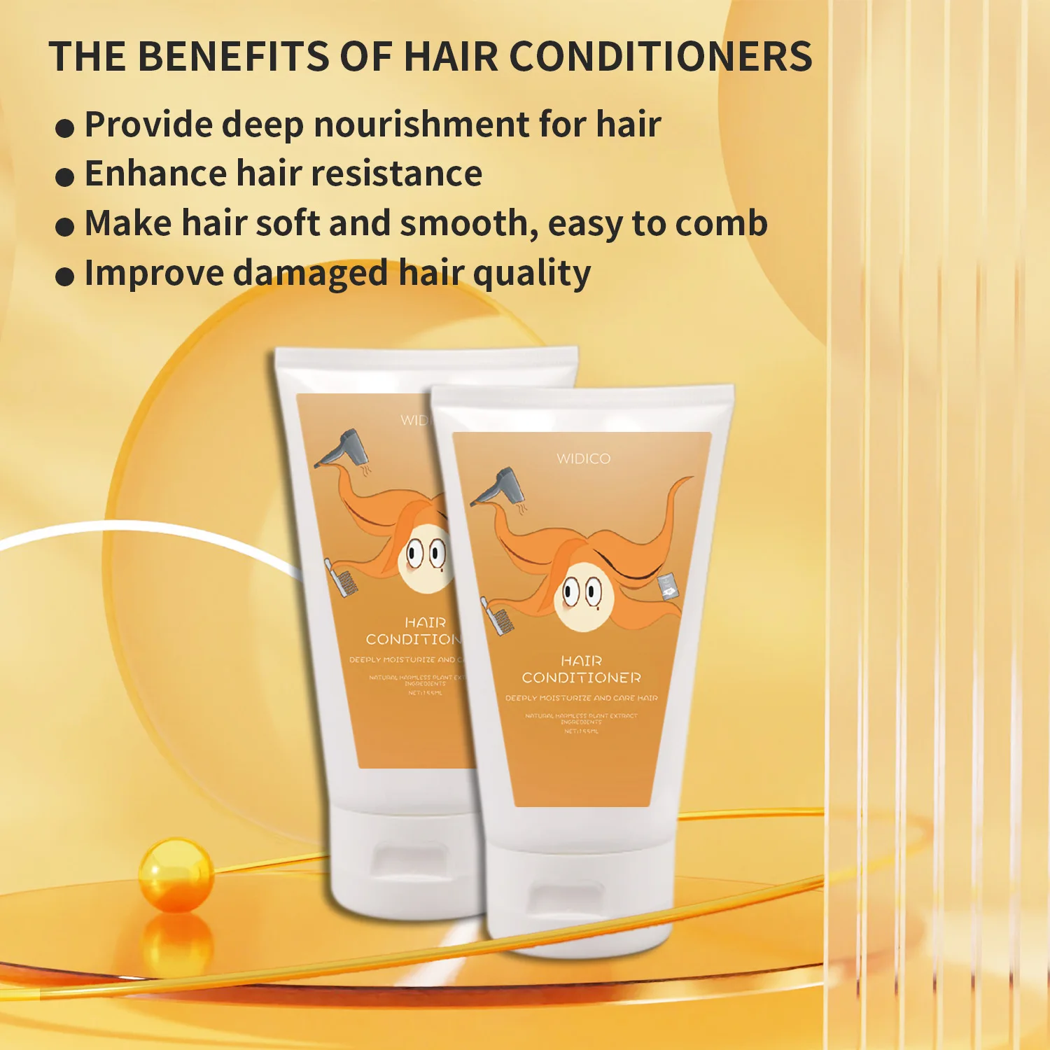 Description Picture 5 of itemProtein Care Hair Mask For Hydrating Care Hair Mask To Instantly Repair Dry Frizzy Hair