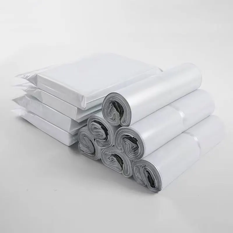INPLUSTOP 100pcs Poly Express Opaque Delivery Bag Thicken Mailing Postal Clothing Shoe Bag Self-Seal Courier Storage Bag