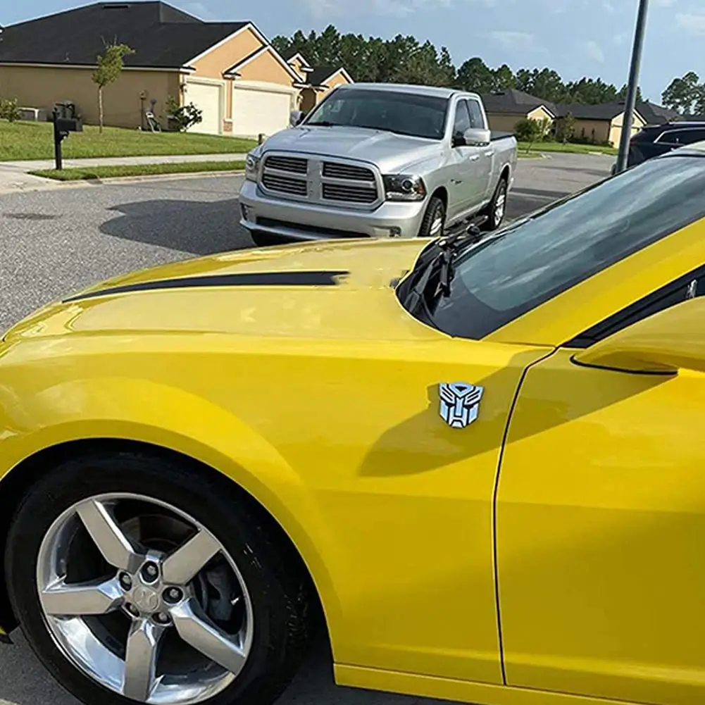 جديد  ملصقات السيارات ل شارة محول ديسيبتيكون شعار الذيل ملصق مائي كول الأوتوبوت شعار سيارة التصميم دراجة نارية اكسسوارات السيارات