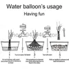 111pcs Water Balloons Quickly Filling Magic Bunch Balloons Bombs Instant Beach Toys Summer Outdoor Fighter Toys For Children 5