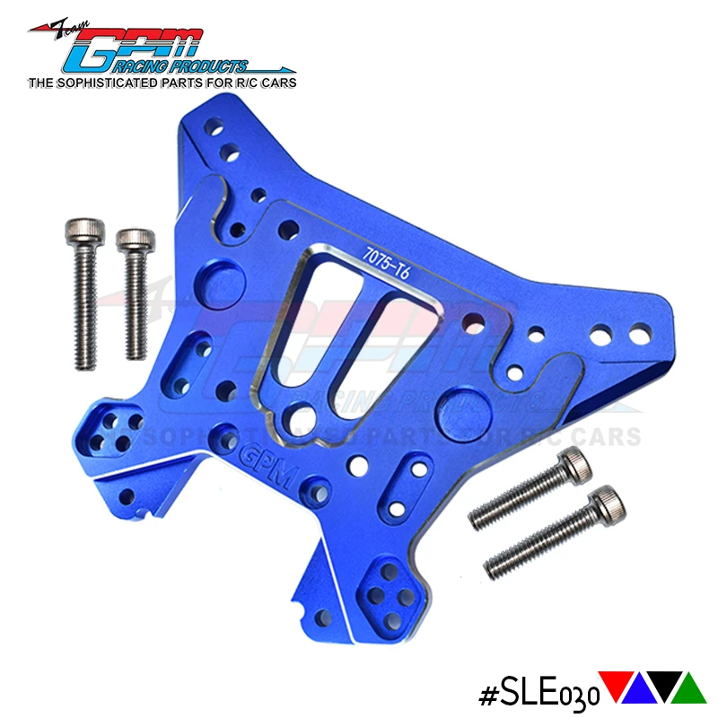 

For Trax 1/8 4wd Sledge Monster Truck-95076-4 Aluminum Alloy 7075-t6 Rear Shock Bracket/suspension Bracket #9538