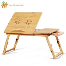 

Laptop Desk Bed Small Desk Dormitory Lazy Study Table Simple Desk Bamboo
