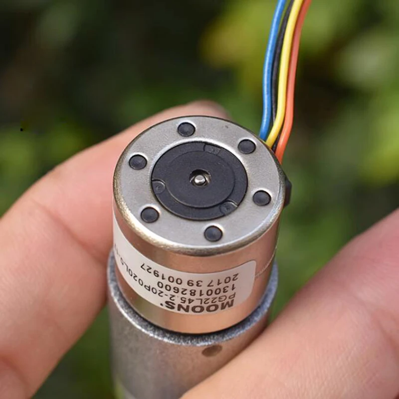 All-metal Gear Planetary Reduction Two-phase Four-wire Precision 22MM Stepper Motor 1:45.2