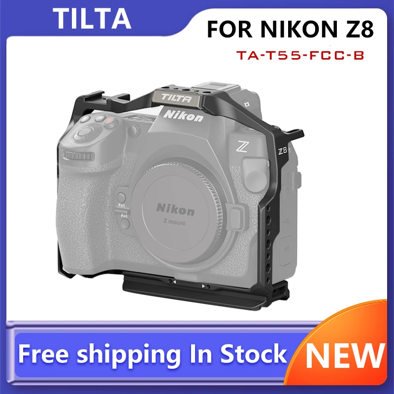 Tilta Per Nikon Z8 Cage Ta-T55-Fcc-B Full Camera Cage Pro Kit Per Nikon Z8 Titanio Grigio Nero Accessori Fotografici
