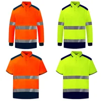 Summer Reflective Quick Dry Safety Polo