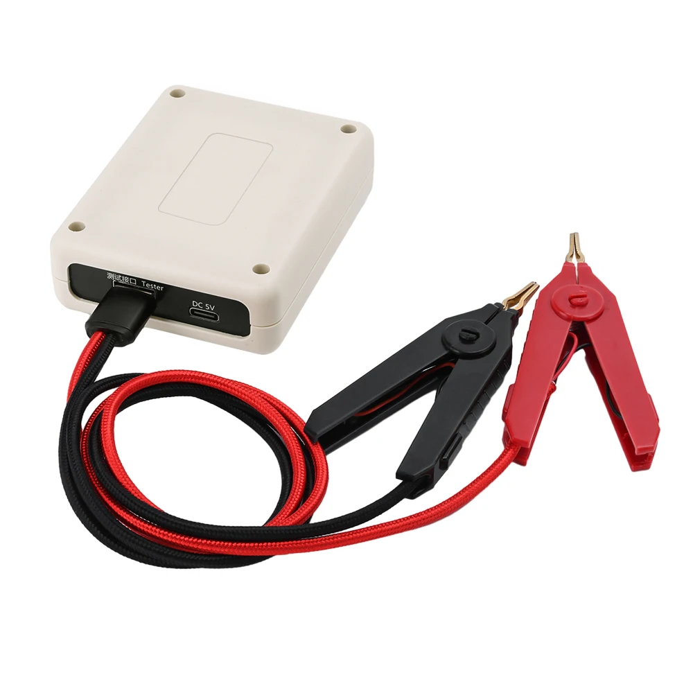 Voltage Tester Transistor Tester Resistance Tester 4-Wire DC5V High Precision Voltage Internal Resistance Tester 1.77&Prime; TFT Display 0.1m&Omega;~20&Omega; 0.001V~45V Lithium Battery Test TS4520
