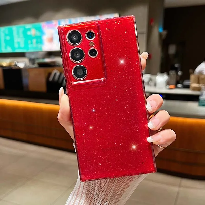 Luxurious Glitter Jelly Soft Protection Phone Case