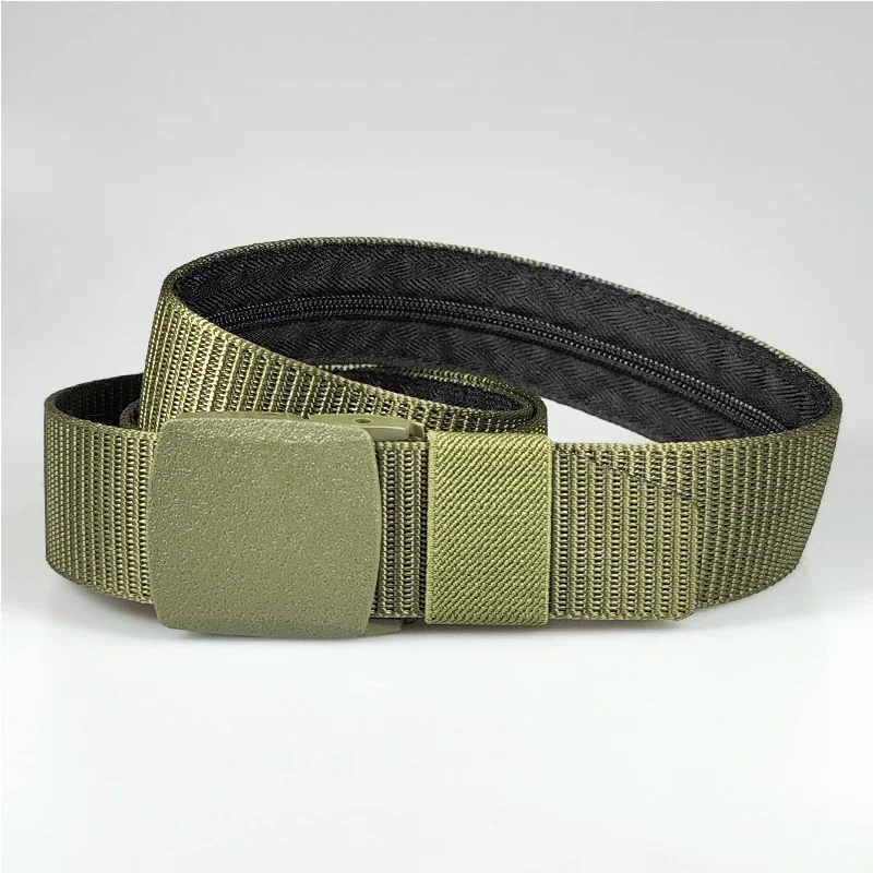 Travel Cash Anti Theft Belt Waist Bag Women Portable Hidden Money Strap Belt Wallet Waist Pack Men Secret Hiding 120cm