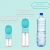 2 In1 Dog Cat Water Bottle with Storage Food and Water Container for Puppy Pets dogs Feeder Bowl Outdoor Travel Pet supplies 6