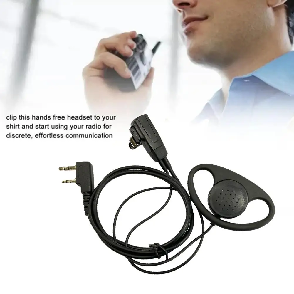 

Ptt Mic D-образная рация наушники гарнитура наушники аксессуары для Baofeng Puxing U3i3