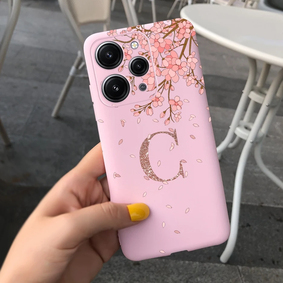 Chic Couple Letters Shockproof Phone Case - Soft Back Cover s Capa