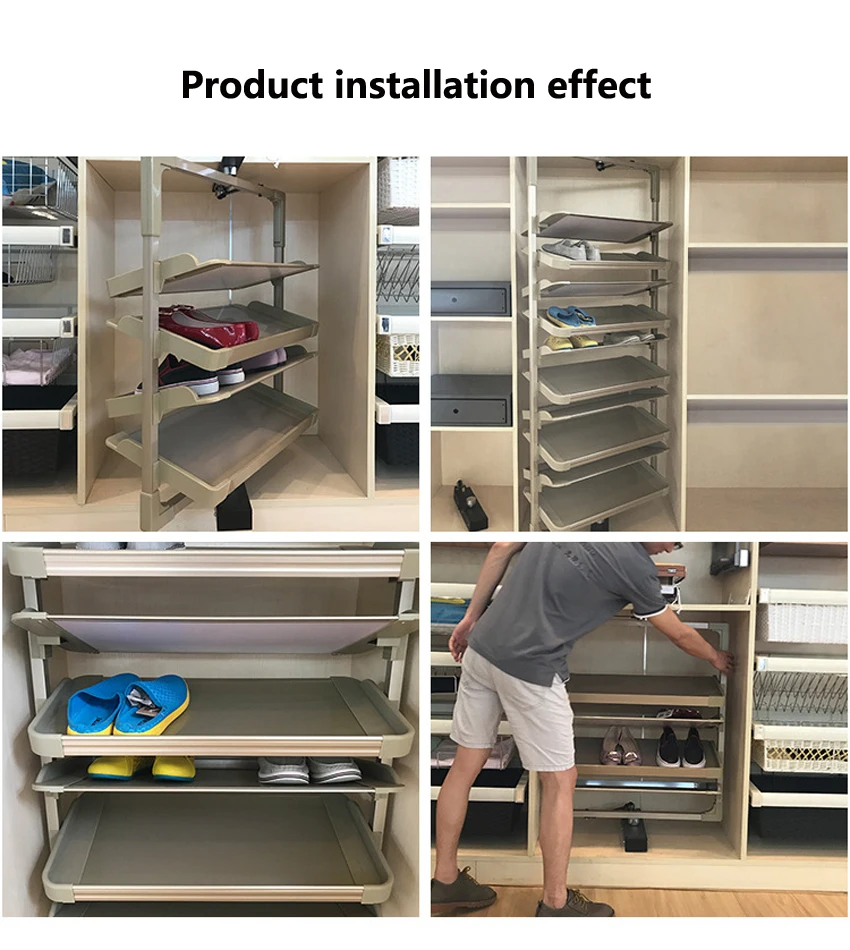 Cabinet storage multi-layers 360 rotating shoe rack Modern design custom  cloakroom organization shoe rack – APLUS HARDWARE SUPPLIES