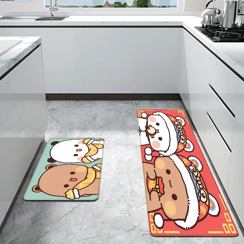 

Bubu Dudu Welcome Mat Home Entrance Doormat Prayer Rug Living Room Floor Carpet Non-slip Kitchen Mat Bedroom Mats Custom Carpets