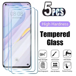 Premium Tempered Glass Screen Protector - Pack of 5 - Tempered Glass (Samsung M04)