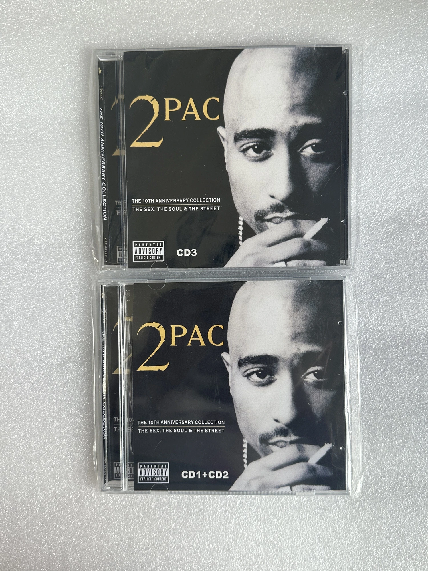 Rap Tupac Amaru Shakur Music CD 10th Anniversary Collection by