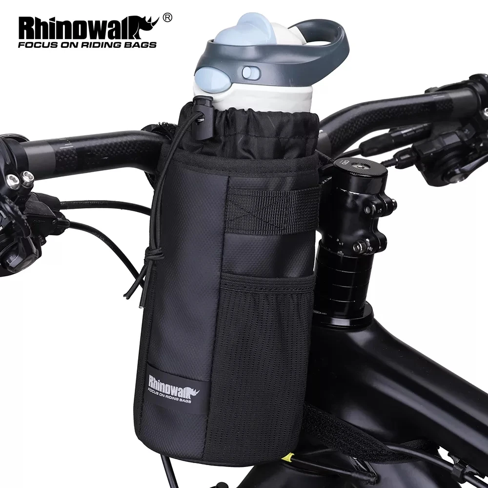 Saddle Rack Rhinowalk Bike Seat Bag With Water Bottle Pocket