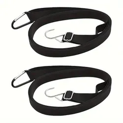 Heavy - Duty Windproof Car Cover Fixing Straps - 2 - Pack (440X2.5cm)