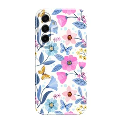 Vibrant Floral Hard Phone Case - Bright Flowers Design - Samsung A15 4G(5G) (Color 1)