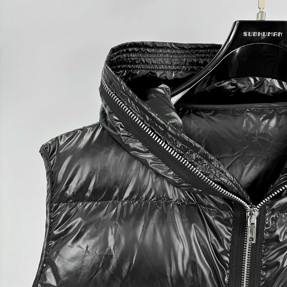 High Street Duck Down Vest Detail 8
