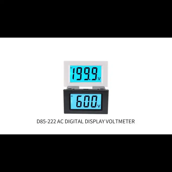 FLEXMAN 12V LED Digital Display Voltmeter, Waterproof DC