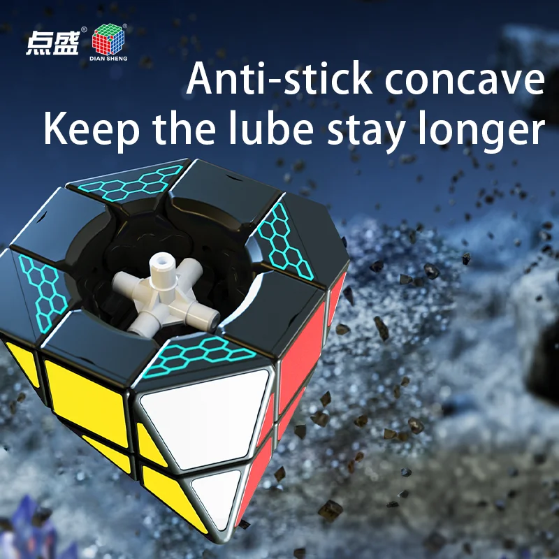 Diansheng SiJiaoZhui 매직 큐브 클래식 퍼즐 SJZ 스피드 퍼즐 Cubo Magico Twisty 매직 큐브 어린이를위한 교육 장난감