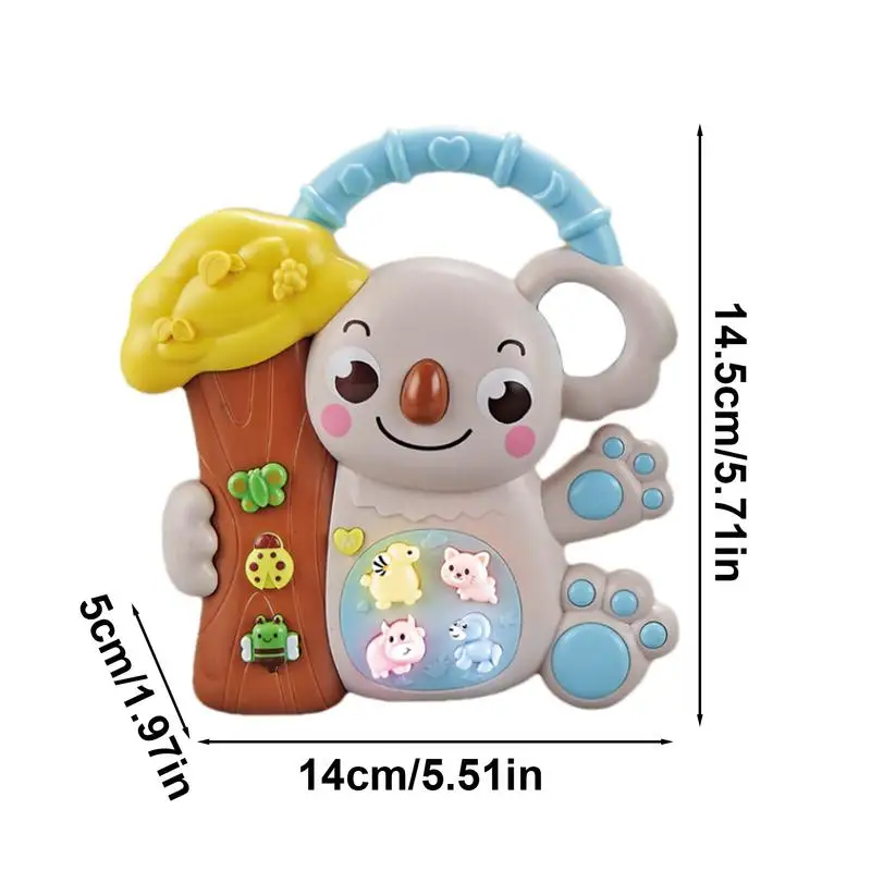 Music Toys Light Up Koala Sound Toys Music Educational Learning Toys Cute Aminal Light Up Toys Musical Toys For Babies Toddler 6