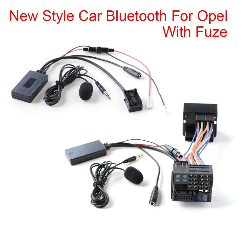 자동차 블루투스 5.0 오디오 무선 Aux 어댑터, Opel Corsa D Astra H Zafira Vectra Tigra Movano CD30 MP3 CD60 CDC40 CD 라디오