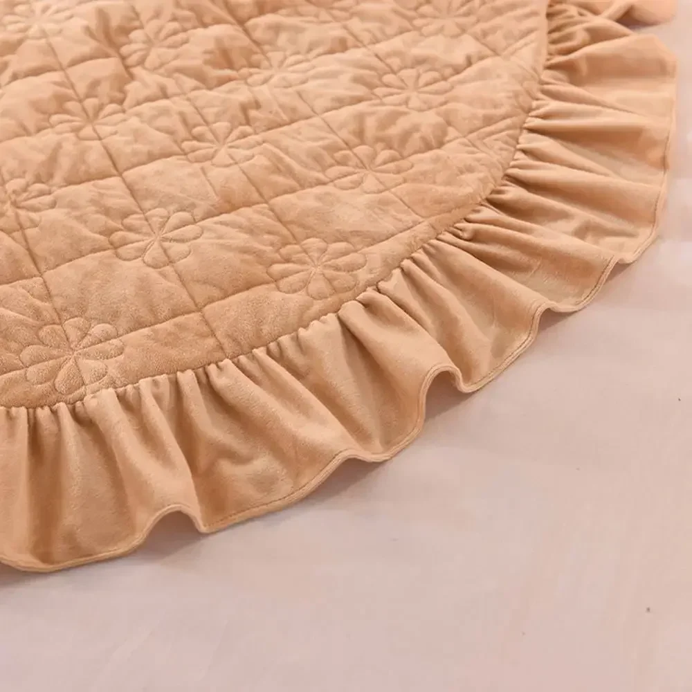 Svetanya Thick Bedspread Sheet Bedcover Coverlet (+2pcs Pillowcase) Super King Queen Single