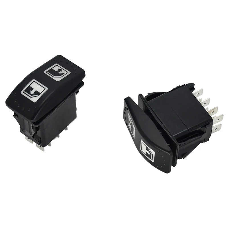 

(2 Pack) 8 Pin Left Hand Driver Power Window Switch 710004979 705800048 Compatible with Can-Am Defender & Defender Max 18-19 HD8