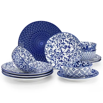 Blue White Dinner Set 1
